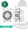 Hansgrohe-Unterputzkörper Universal DN 20 (3/4") Nr. 01800 Produktbild-Vorschau 21