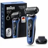 Braun Series 6 62-B1200S, Planžetový holicí strojek, Modrá, Náhled obrázku produktu 21