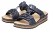 Rieker Damen Pantolette schmal mit T-Riemen Klettverschluss Produktbild-Vorschau 106