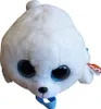 Ty 95010 Gear ICY, plyšový batoh s tuleni, barva bílá Náhled obrázku produktu 1