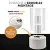 ANDEKO Bioethanol Tischkamin – Tischfeuer Indoor & Outdoor Produktbild-Vorschau 3