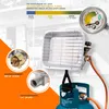 Gasschlauch Set bestehend aus Gasdruckregler 50 mbar mit Produktbild-Vorschau 5