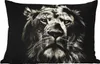 MuchoWow® Outdoor Kissen - Löwe - Tiere - Porträt - Produktbild-Vorschau 1