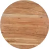 vidaXL Tavolo da pranzo 80 cm in legno massiccio di acacia Anteprima dell’immagine prodotto 1