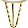 Noga meblowa Hairpin, wysokość 15 cm, 3 pręty, chromowana w Podgląd zdjęcia produktu 2