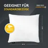 LILENO HOME Microfaser Kissen 50x60 cm [2er Set] bis 95 Produktbild-Vorschau 5