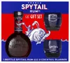 SPYTAIL Rum Cognac Barrel 700ml Geschenkset mit 2 Gläser Produktbild-Vorschau 3