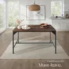 tectake® Esstisch Belfast Industrial Style 120 x 75 x 75 cm Produktbild-Vorschau 7