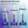 KIDIZ® Roller X-Pro2 Dreiradscooter faltbar, PolyurethanLED Produktbild-Vorschau 4