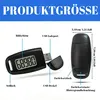 Schrittzähler USB wiederaufladbar mit LCD Display & Produktbild-Vorschau 3