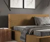 Sofello Einfaches Polsterbett Moderne Form FILO Senffarbe Produktbild-Vorschau 6