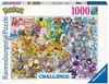 The image shows the packaging of a Ravensburger Puzzle Challenge Pokémon 15166. Náhled obrázku produktu