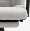 A close-up view of the armrest of a gray office chair, with a measurement indicator showing 12 cm. Náhled obrázku produktu