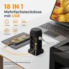 TESSAN 12 Fach Mehrfachsteckdose mit 6 USB(4 USB-A/2 USB-C) Produktbild-Vorschau 8
