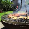 Ruszt do grilla ROUND - 130 cm wykonany ze stali Podgląd zdjęcia produktu 7