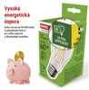 LED žárovka Filament A60 A CLASS / E27 / 3,8 W (60 W) / 806 lm / neutrální bílá Náhled obrázku produktu