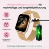 Siltcon® Seréa Smartwatch Damen Gold – Telefonfunktion – Produktbild-Vorschau 7