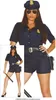 y Polizistin Kostüm für Damen Gr. M/L, Größe:L Produktbild-Vorschau 8