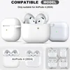 AirPods 4 Silikon Schutzhülle mit Karabiner, Soft Touch Produktbild-Vorschau 3