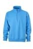 James & Nicholson Sweatshirt Workwear Half Zip navy-blau Produktbild-Vorschau 3
