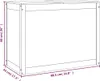 vidaXL Wäschetruhe 88,5x44x66 cm Massivholz Kiefer Produktbild-Vorschau 9