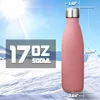 Doppelwandige Edelstahl Trinkflasche 500 ml – Produktbild-Vorschau 5