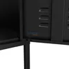 Lendo Online Lockerkast Metaal 35x50x180 cm Zwart Productafbeelding-voorbeeld 7