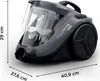 Rowenta RO3726EA, 750 W, Zylinder-Vakuum, Trocken, Produktbild-Vorschau 1