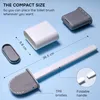 Scopino in silicone per WC, montaggio a pavimento, bianco Anteprima dell’immagine prodotto 2