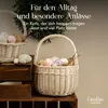 Creative Home Weißer Weidenkorb mit Henkel | 22 x 22 x 26 Produktbild-Vorschau 7
