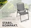 BRUBAKER krzesło ogrodowe Bergamo - krzesło kempingowe Podgląd zdjęcia produktu 2