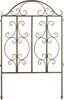 Relaxdays Gartenzaun aus Stahl, Zaunstecksystem 3er Set, Produktbild-Vorschau 1