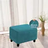 Stretch Ottoman Cover Stool Covers Footstool Protective Náhled obrázku produktu 2