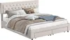 Fortuna Lai Lit tapissier 160x200 cm, Boxspring hydraulique Voir les images du produit 8