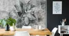 Muralo Selbstklebende Fototapete BLUMEN Beton Optik Vintage Produktbild-Vorschau 10