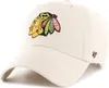 47 Brand Relaxed Fit Cap - CLEAN UP Chicago Blackhawks bone Produktbild-Vorschau 1