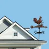 Wetterfahne in Hahnform, Retro-Windfahne aus Metall, Produktbild-Vorschau 2