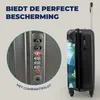 MuchoWow® Koffer Handgepäck Trolley Rollkoffer Kleine Produktbild-Vorschau 3
