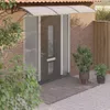 vidaXL Tettoia per porta nera 300x100 cm in policarbonato Anteprima dell’immagine prodotto 8