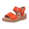 Gabor Sandalette 44.550, Rauleder, Orange, Damen Produktbild-Vorschau 32
