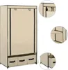 vidaXL Armoire Crème 87 x 49 x 159 cm Tissu Voir les images du produit 5