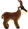 A plush toy chamois standing on a white background. Anteprima dell’immagine prodotto