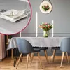 DecoHomeTextil Kringel Circle Tafeldecke Ornamente Damast Produktbild-Vorschau 2