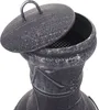 Piec patio HWC-F71, palenisko patio kominek ogrodowy piec Podgląd zdjęcia produktu 2