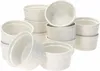 12x Muffin Schälchen Bianca Weiß 120ml Mini-Backform Produktbild-Vorschau 2