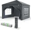 VOUNOT® Pavillon 3x3m mit 4 Seitenteilen & 4 Sandsäcke, Pop Produktbild-Vorschau 1