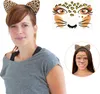 Oblique Unique Leopard Kostüm Accessoire Set - Haarreif + Produktbild-Vorschau 1