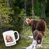Braunbär Kaffeebecher und Spruch Bin im Winterschlaf Produktbild-Vorschau 3