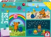 3 x 24 Teile Schmidt Spiele Kinder Puzzle Die Maus Gute Produktbild-Vorschau 1