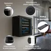 Extralink 19" 12U 530x400 szafa rack wisząca czarna Podgląd zdjęcia produktu 6